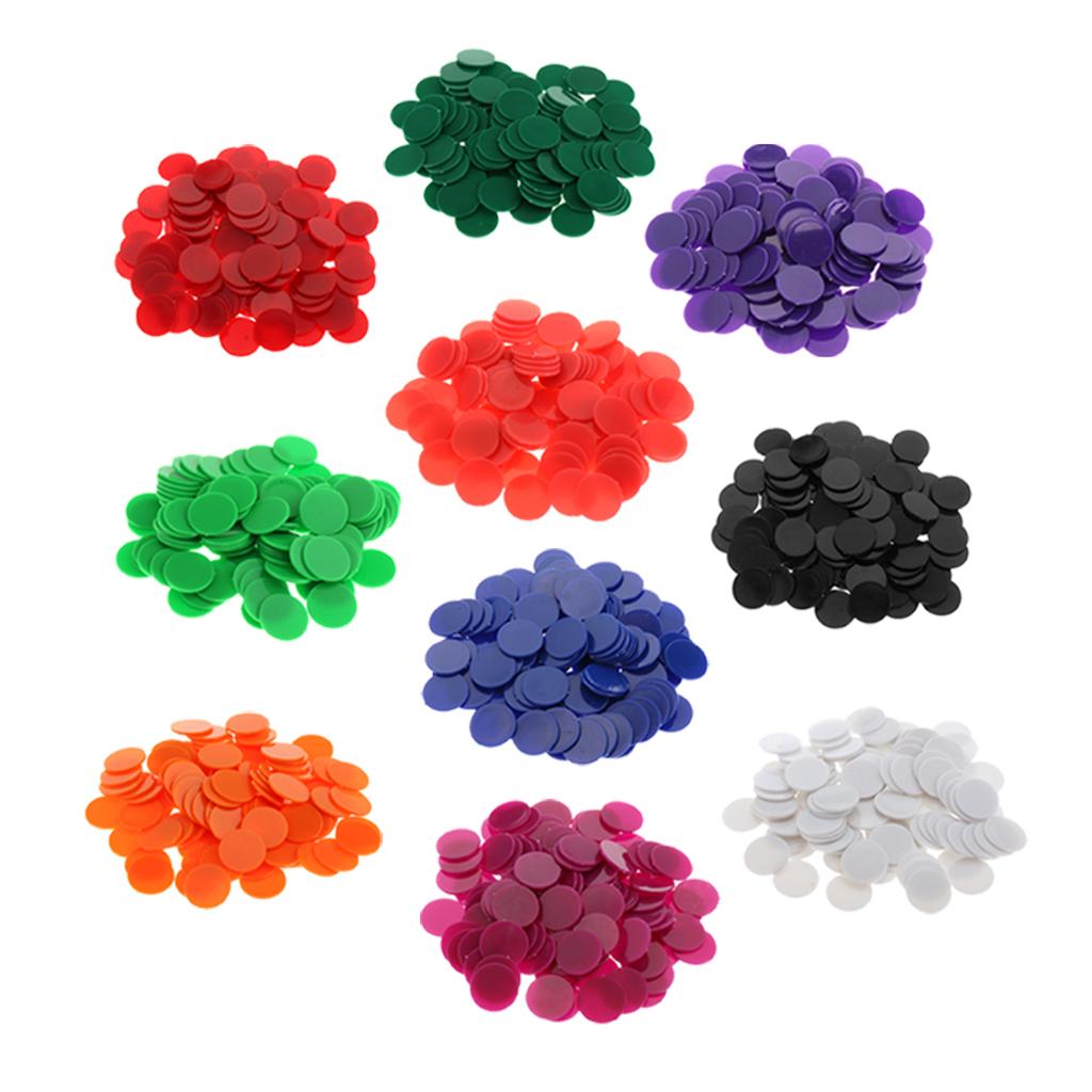 Board Games - Plastikowe żetony do gry w bingo,