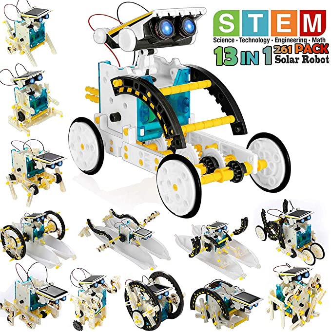 Stem Solar Robot Kit For Kids - STEM 13-w-1 Edukacja Robot Słoneczny Zabawki