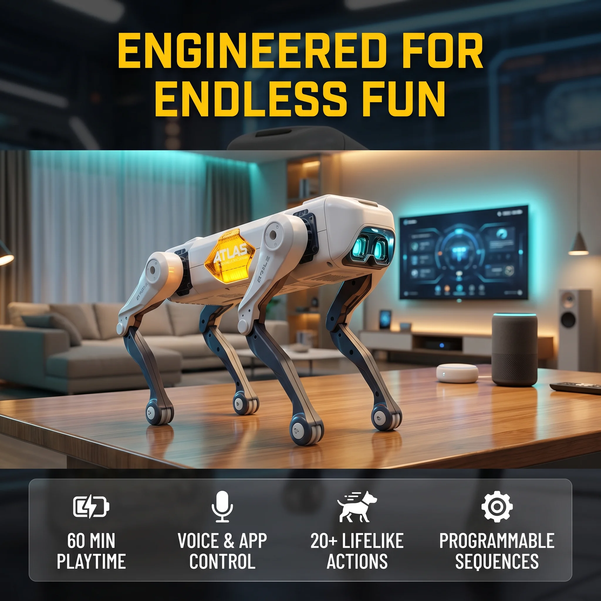 Remote Control Toys - Inteligentny robot-świniec AI, sterowanie głosem i
