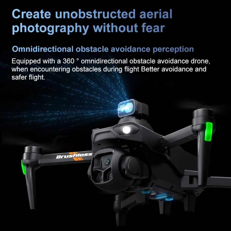 Profesjonalny dron Lenovo V916 – Fpv Brushless Rc Drone 4K recenzja i cena