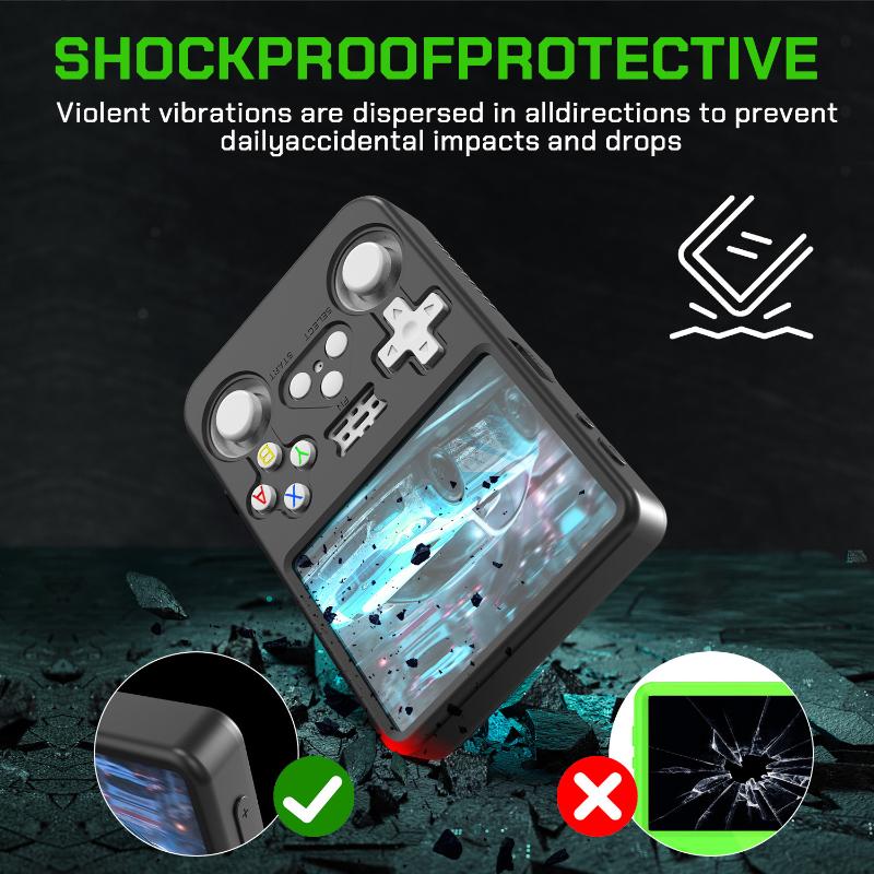 Silikonowe etui ochronne do pr – Retro Handheld Game Console R36S recenzja i cena