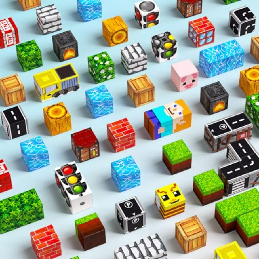 100 szt. Magnetycznych Klocków – Magnetic Building Tiles Set 100Pcs recenzja i cena