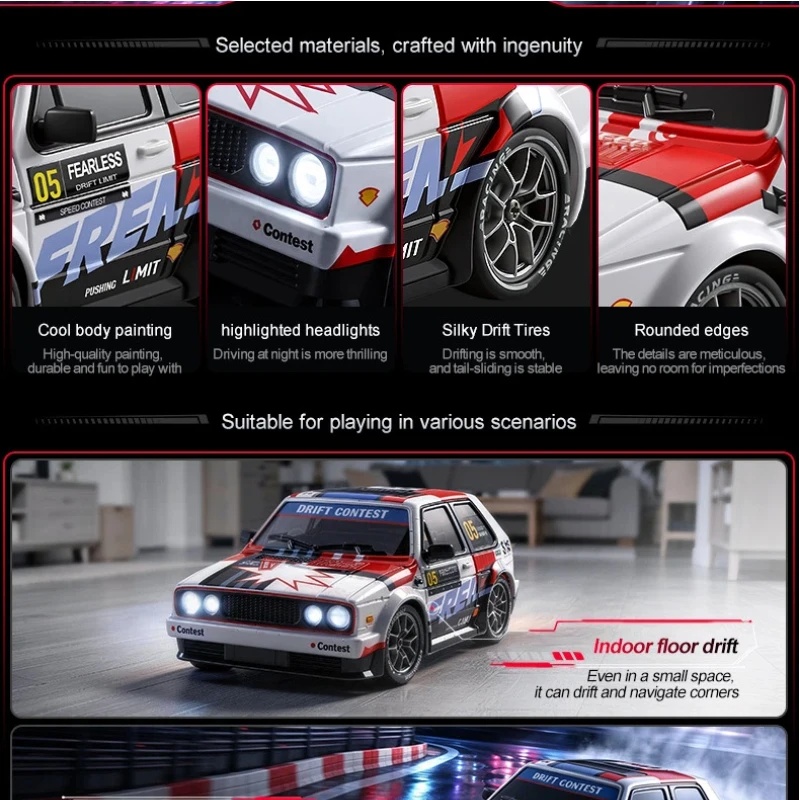 Nowy S300 1:24 4WD RC Samochód – Rc Drift Car 1 24 Scale 4Wd recenzja i cena