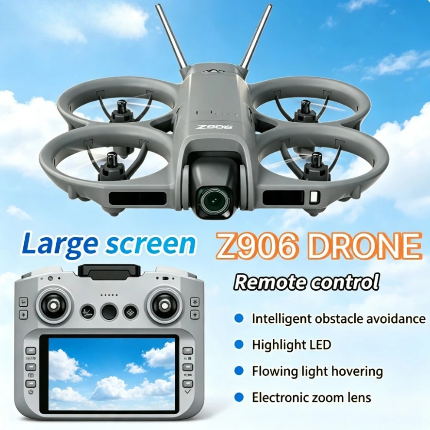 Oryginalny składany dron Z906  – Fpv Brushless Rc Drone 4K recenzja i cena